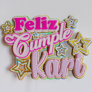 Caketopper modelo agus