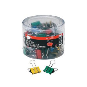 APRETADOR PAPELES COLOR  24mm