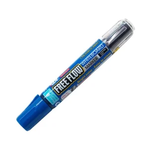 MARCADOR PIZARRA RECARGABLE AZUL