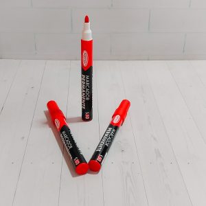 Marcador Permanente Rojo