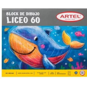 Block de Dibujo Liceo 60 20 Hojas Artel