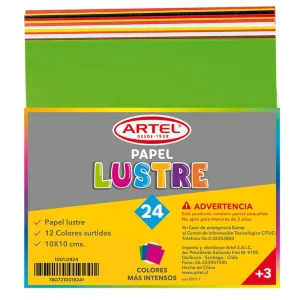 Sobre Papel Lustre Artel 10*10CM