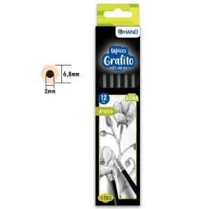 LAPICES GRAFITO 2-HB INCLUYE GOMA