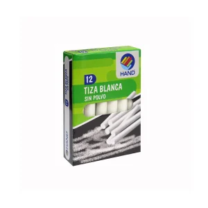 Tiza Blanca 12 Unidades