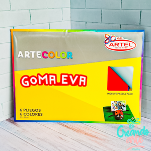 Estuche Artecolor Goma Eva Artel