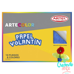 Estuche Artecolor Papel Volantín Artel