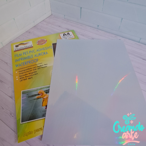 PVC Imprimible Fotografico Efecto Aurora 10 Hojas
