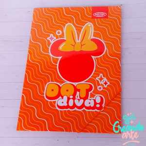 CARPETA CON ELÁSTICO ARTEL DISEÑO MINNIE