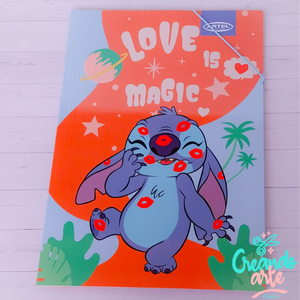 CARPETA CON ELÁSTICO ARTEL DISEÑO LILO & STITCH