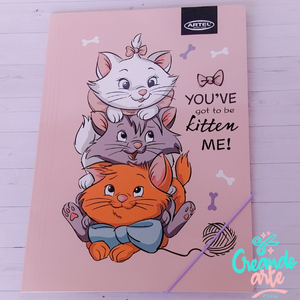 CARPETA CON ELÁSTICO ARTEL DISEÑO CLÁSICOS DISNEY