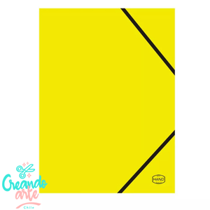 CARPETA CON SOLAPA Y ELASTICO