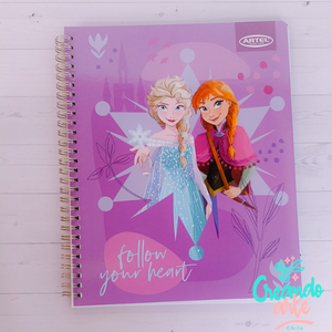 CUADERNO UNIVERSITARIO ARTEL DISEÑO FROZEN
