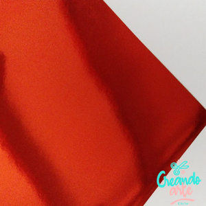 Cartulina Metalica Roja 200Gr.