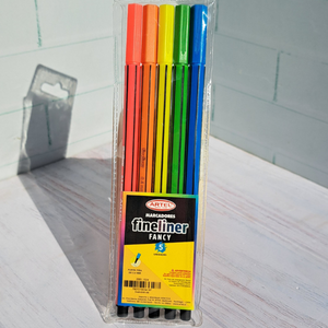 Blíster 5 Marcadores Fineliner Fancy Artel