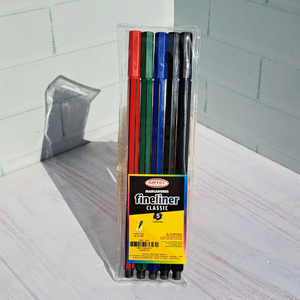 Blíster 5 Marcadores Fineliner Classic Artel