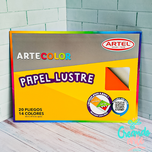 Estuche Artecolor Papel Lustre Artel