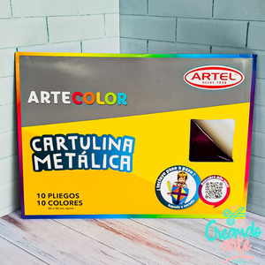 Estuche Artecolor Cartulina Metálica Artel