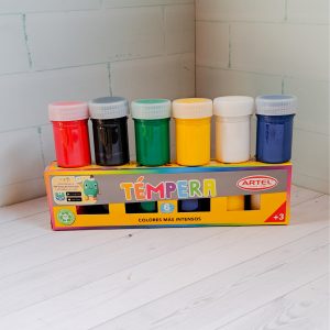 Témpera 6 Colores Artel