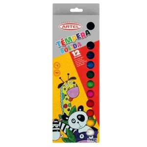 Témpera Sólida 12 Colores Artel