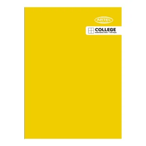 Cuaderno College Matemáticas 5mm. 100 Hojas Color Aleatorio Artel