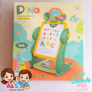 Pizarra Dino  2 en 1