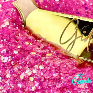 Glitter Pink Sunrise By Gida
