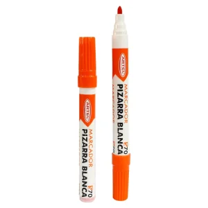 Marcador  Pizarra Naranja