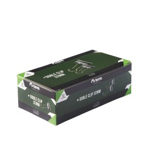 Caja Doble Clip Negro 32 Mm - 12 Unid.