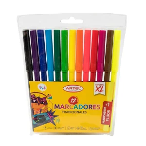 Estuche Marcadores Artel 12 Unidades