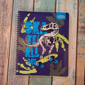 Cuaderno Universitario 100 Hojas 7mm Dino