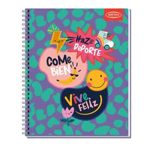 Cuaderno Universitario 100 Hojas 7mm Cute