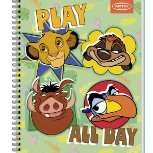 Cuaderno Universitario Artel 100 Hojas 7Mm Clasicos Disney