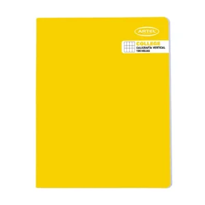 Cuaderno College Caligrafia Vertical 100 Hojas Artel