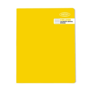 Cuaderno College 80 Hojas Caligrafia Vertical Artel
