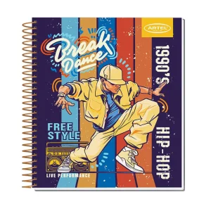 Cuaderno Book 120 Hojas Freestyle Artel