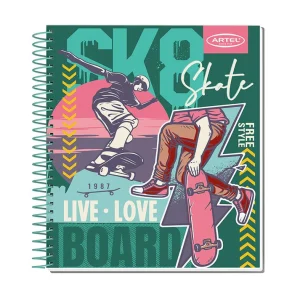 Cuaderno Book 120 Hojas Freestyle Artel