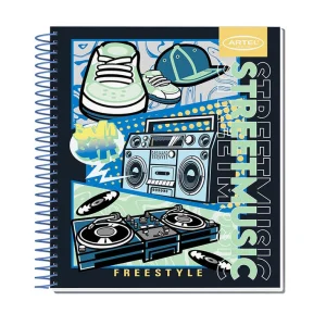 Cuaderno Book 120 Hojas Freestyle Artel