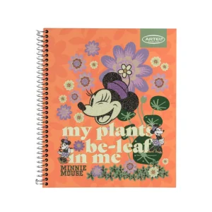 Cuaderno Book 120 Hojas Minnie Spring Artel