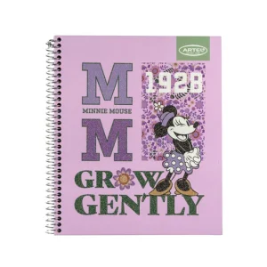 Cuaderno Book 120 Hojas Minnie Spring Artel