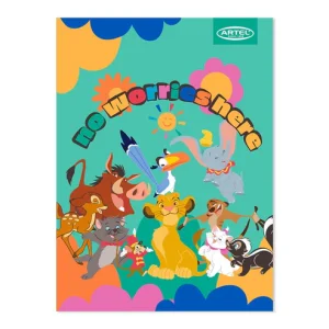CUADERNO COLLEGE ARTEL 100 HOJAS DISEÑO CLÁSICOS DISNEY