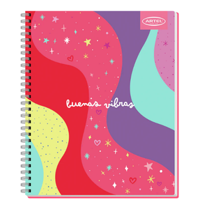 Cuaderno Universitario 100 Hojas 7mm Colors