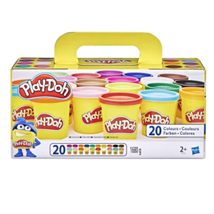 PLAY-DOH SÚPER MALETÍN DE COLORES  20 PLAYDOY