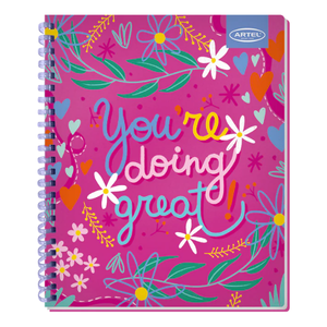 Cuaderno Universitario Artel 100 Hojas 7Mm Positive Soft