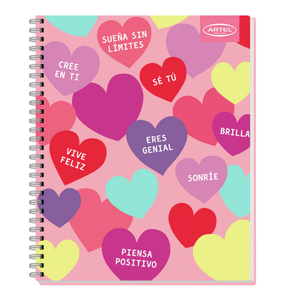 Cuaderno Universitario 100 Hojas 7mm Colors