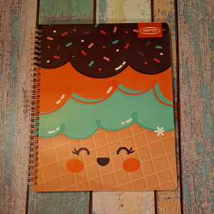 Cuaderno Universitario 100 Hojas 7mm Cute